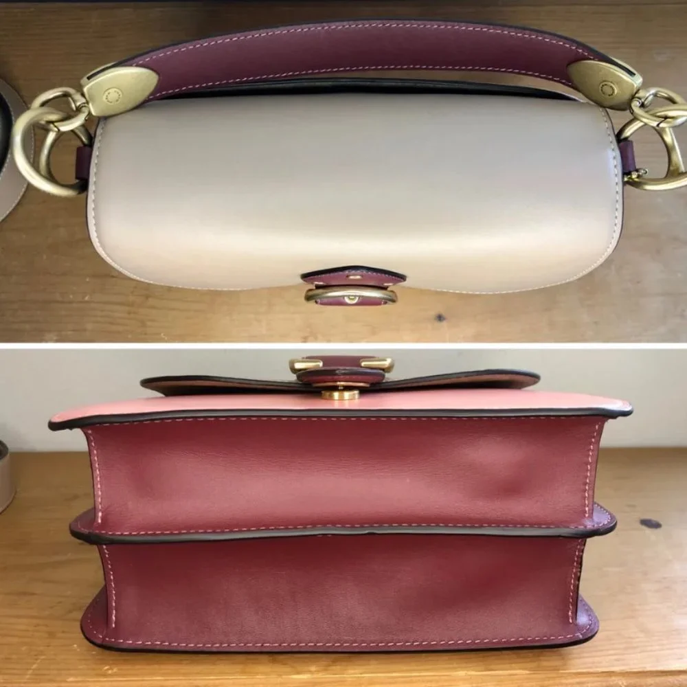 Coach Beat Shoulder Bag In Colorblock Candy‎ Pink Multi  NWT